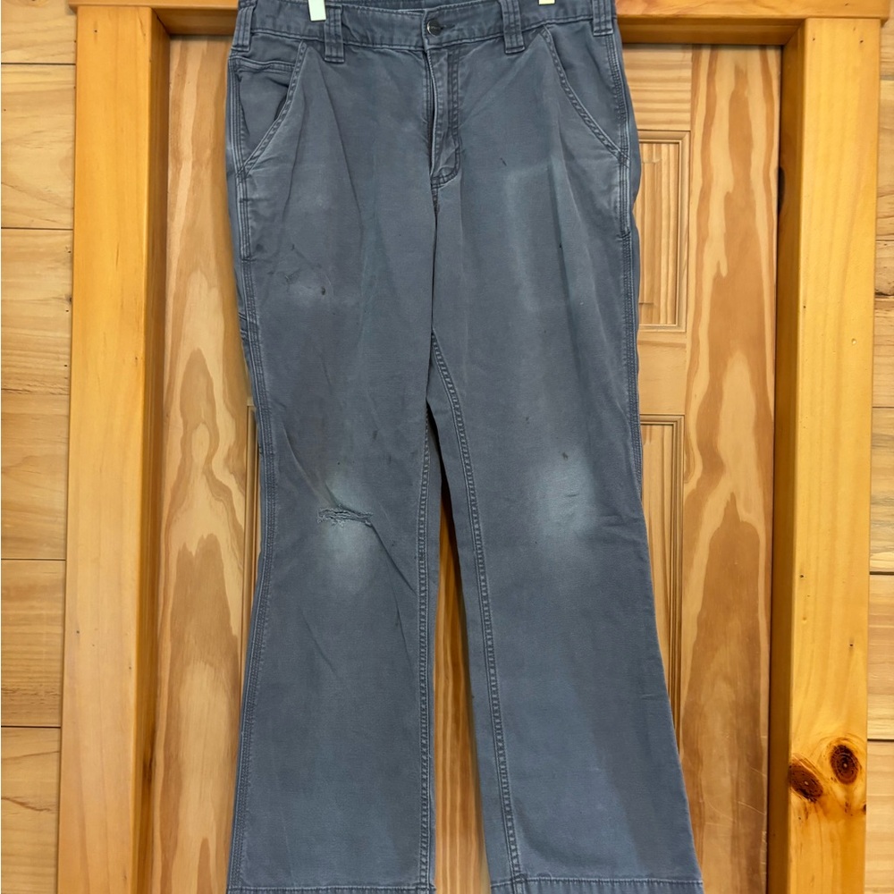 Carhartt Gray Relaxed Fit Pants 32/30